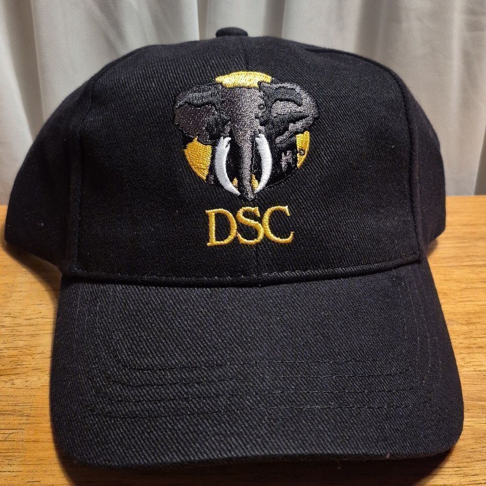 DSC Dallas Safari Club Black Velcroback Hat - New
